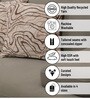 Coral Polyester Abstract 16x16 inches Cushion Covers Set of 5