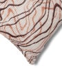 Coral Polyester Abstract 18x18 inches Cushion Cover