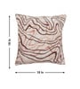 Coral Polyester Abstract 18x18 inches Cushion Covers Set of 3