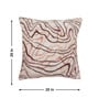 Coral Polyester Abstract 20x20 inches Cushion Cover