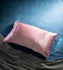 Coral Solid 400 TC Satin Set of 2 Pillow Covers