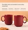 Coral Statement Coffee Mug 350 ml (2 Pc)Rice Husk Biocomposite