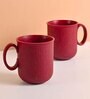 Coral Statement Coffee Mug 350 ml (2 Pc)Rice Husk Biocomposite
