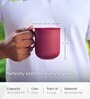 Coral Statement Coffee Mug 350 ml (4 Pc)Rice Husk Biocomposite