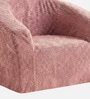 Coral Textured Organic Kids Lounge Chair In Peach Colour Coral Textured Organic Kids Lounge Chair In Peach Colour
