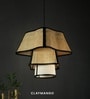 Coralis Pendant Lamp with Natural Bamboo Mesh