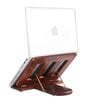 Corbett Ergonomic Sheeham Wood Laptop Stand in Walnut Finish