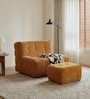 Corduroy Cloud Sofa Seat In Cord Fabric With Leg Rest