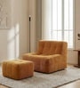 Corduroy Cloud Sofa Seat In Cord Fabric With Leg Rest