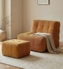 Corduroy Cloud Sofa Seat In Cord Fabric With Leg Rest