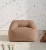 Corduroy Boucle Kids Sofa Chair In Brown Colour