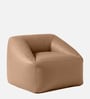 Corduroy Boucle Kids Sofa Chair In Brown Colour
