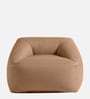 Corduroy Boucle Kids Sofa Chair In Brown Colour