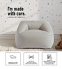 Corduroy Boucle Kids Sofa In Sand Beige Colour Corduroy Boucle Kids Sofa In Sand Beige Colour
