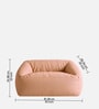 Corduroy Velvet Kids Sofa In Blush Pink Colour Corduroy Velvet Kids Sofa In Blush Pink Colour