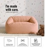 Corduroy Velvet Kids Sofa In Blush Pink Colour Corduroy Velvet Kids Sofa In Blush Pink Colour