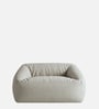 Corduroy Velvet Kids Sofa In Light Grey Colour
