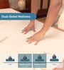 Core Dual Support 5 Inch Resiflex Hr Foam Mattress In Queen Size Mattress With Firm & Medium Firm Support (With 2 Free Pillows)