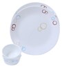Circular Design Opalware Dinner Set