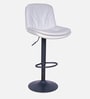 Corner Bar Chair In White Color
