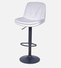 Corner Bar Chair In White Color