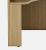 Corner Writing Table in Urban Teak Finish