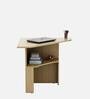 Corner Writing Table in Urban Teak Finish
