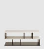 Cosco Tv Console In Wenge & Frosty White Finish