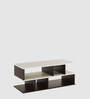 Cosco Tv Console In Wenge & Frosty White Finish