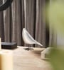 Cosmic Dots Avian Resin Sculpture-White