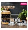Varmora Cosmic Lunch, 700 ml- 4pc- Stainless Steel- Insulated Lunch Box- Gold