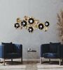 Cosmopolitan Black & Gold Iron Wall Art