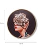Cosmos Multicolour Canvas Framed Wall Plates