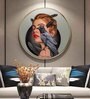 Cosmos And Chaos Cream Canvas Framed Wall Plates