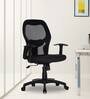 Cosmos Breathable Mesh Ergonomic Chair in Black Colour