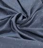 Blue Solid 400 TC Cotton 1 Double King Size Bedsheet with 2 Pillow Covers