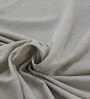 Grey Solid 400 TC Cotton 1 Double King Size Bedsheet with 2 Pillow Covers