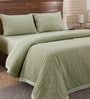 Cotsmere Melange HemstiTCh Polyester Fill Double Bed Reversible Ac Quilt