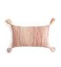 Cream Woven Cotton 19 x 12 Inches Cushion Cover
