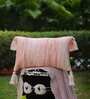 Cream Woven Cotton 19 x 12 Inches Cushion Cover