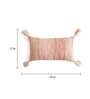 Cream Woven Cotton 19 x 12 Inches Cushion Cover