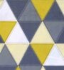 Yellow Geometric 120 GSM Double Bed Dohar