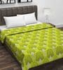 Green Abstract 120 GSM Double Bed Dohar