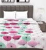 Pink Abstract 120 GSM Double Bed Dohar