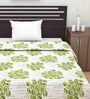 Green Traditional 120 GSM Single Bed Dohar