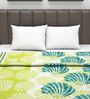 Green Abstract 120 GSM Double Bed Dohar