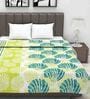 Green Abstract 120 GSM Double Bed Dohar