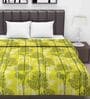 Yellow Floral 120 GSM Double Bed Dohar