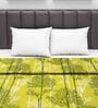 Yellow Floral 120 GSM Double Bed Dohar