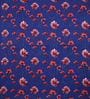 Blue Floral 200 TC Cotton 1 Double King Size Bedsheet with 2 Pillow Covers